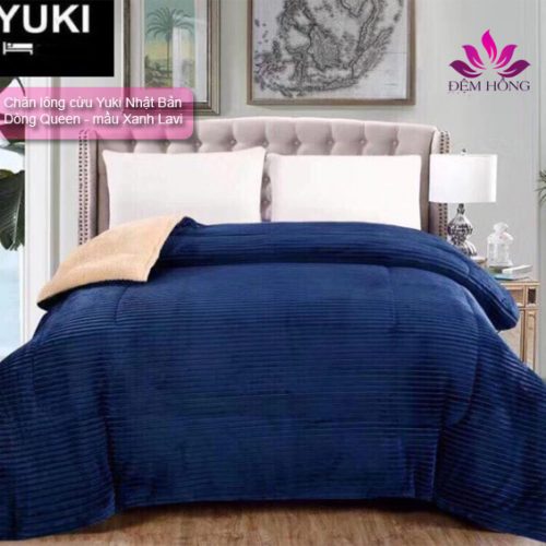 chăn lông cừu Yuki Nhật bản dòng queen