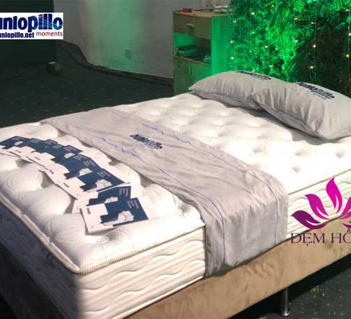 Mẫu đệm Audrey thuộc dòng lò xo túi cao cấp do Dunlopillo sản xuất
