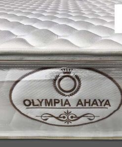 Logo thêu của nệm lò xo Ahaya