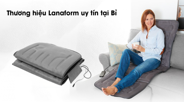 Đệm Điện Massage Lanaform đến từ vương quốc Bỉ