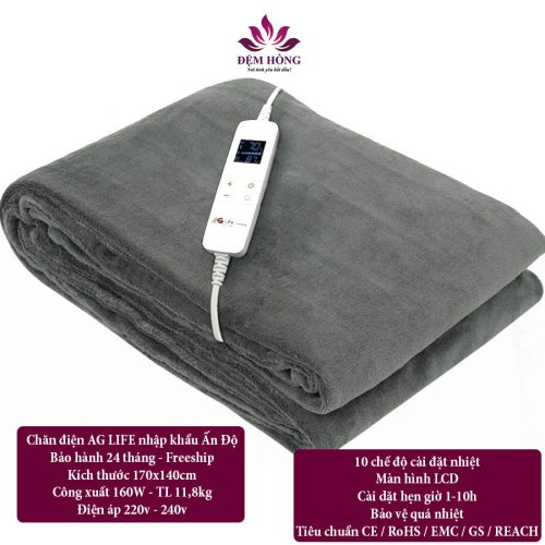 Mẫu chăn điên AGLife Ân Độ dòng AG100
